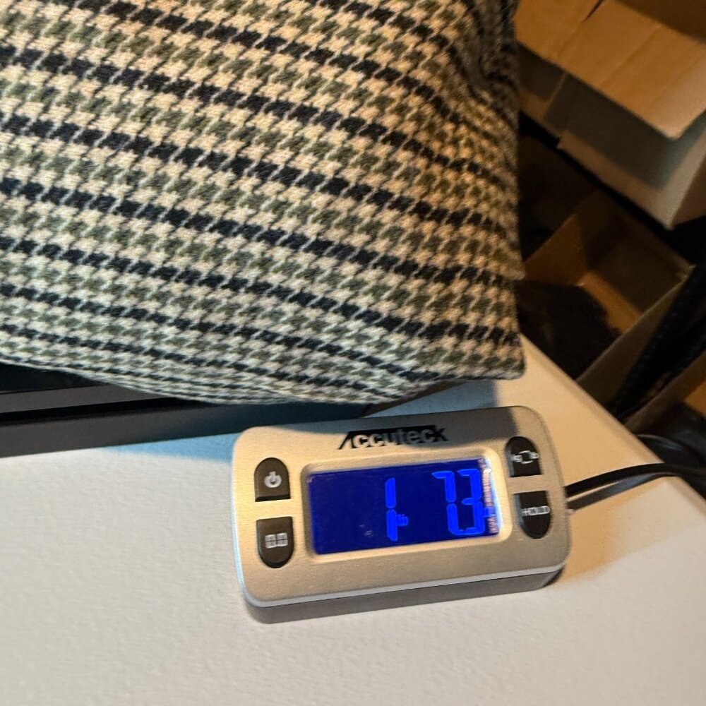 Zadig & Voltaire Women 42 Visit Car Patch Blazer Wool Blend Brown Houndstooth - Picture 9 of 9